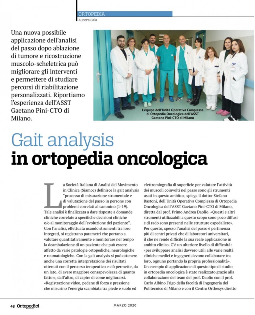 ortopedia oncologica